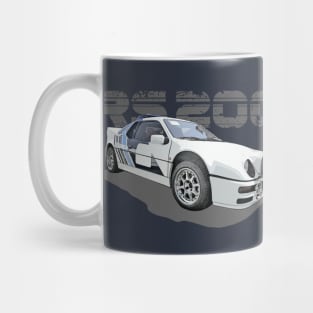 Ford RS200 Group B (dark) Mug